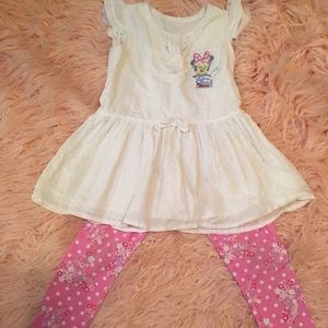 Minnie Mouse Tunic & Matching Leggings